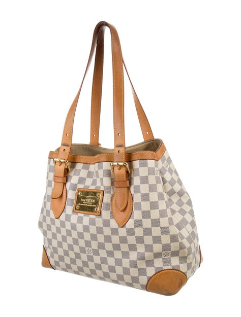 louis vuitton hampstead mm damier azur|louis vuitton damier bucket bag.